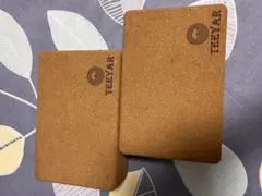 Teeyar コルクヨガブロック　2個セット