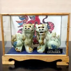 沖縄 陶器 獅子像 置物シーサー 魔除獅子 沖縄美術工芸 2025年最新】沖縄 魔除獅子の人気アイテム - メルカリ