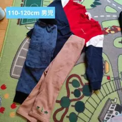 H&M 男児 トレーナー、パンツ2枚セット 110-120cmおまとめ売り