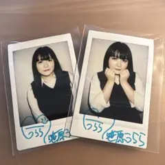 皆月ひかる 直筆サイン入りチェキ 2枚セット - メルカリ