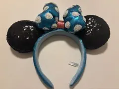 東京ディズニーリゾート　限定のミニーマウススパンコールカチューシャ