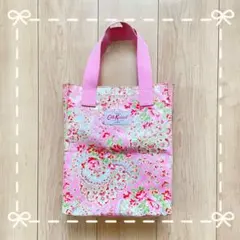 キャスキッドソン　花柄トートバッグ