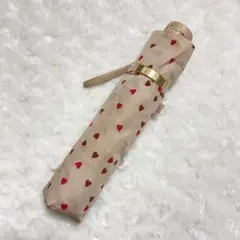 《CELINE》 雨傘 折りたたみ ハート柄