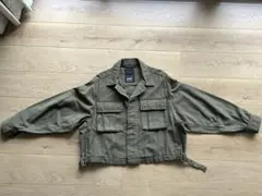 デンハム　DENHAM レディース　ミリタリージャケット オリーブグリーン