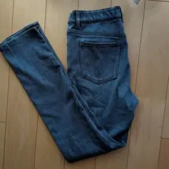 ユニクロ　ヒートテックボトムス　デニムブルー 150