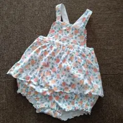 CELINE ベビー ロンパース バラ かぼちゃパンツ