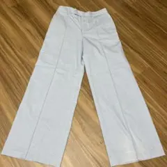 再値下げ　ロートレアモン　薄い青色 ワイドパンツ 38