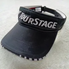 TOURSTAGE ブラック バイザー