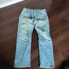 リーバイス　ジーンズ501　W34L32　ダメージ