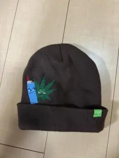 HUF ニット帽 ビーニー ブラウンのサムネイル