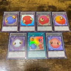 遊戯王の日 羊 ひつじ 青 黄 桃 橙 字レア R トークンパック5 TK05