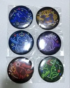 ワイテルズ　ヴィレッジヴァンガードコラボ　缶バッジフルセット