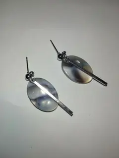 ハンドメイドべっ甲ピアス