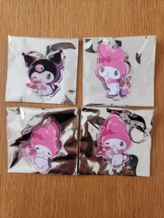 マイメロディ、クロミアクリルキーホルダー　宇佐美　非売品