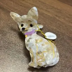 ♡ククシュゼット チワワ ヘアクリップ ヘアピン バンスクリップ 正規