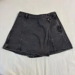 GU ダークグレー デニム キュロットスカートのサムネイル
