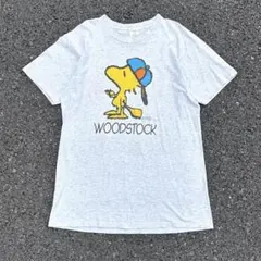 90s USA製 FL Robinson ウッドストック SNOOPY Tシャツ