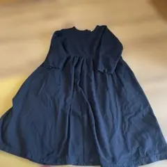 デニム ロングワンピース