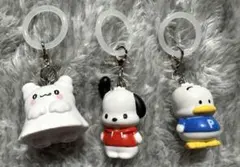サンリオキャラクターズ　オールスターズ　めじるしアクセサリー　チャーム　3種