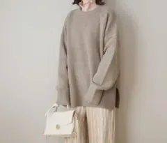 【crie conforto】ビッグシルエットニットのサムネイル