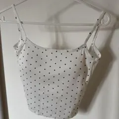 ドット　パット付きキャミのサムネイル