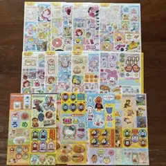 アンパンマン プリキュア　すみっコぐらし　トーマス　シールセット雑誌付録