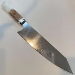 67層ダマスカスV金10号ステンレス牛刀240mm ブラックレジン八角柄
