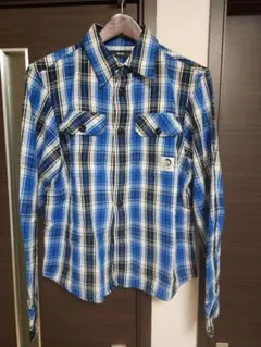 DIESEL　チェック柄ネルシャツ