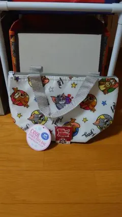 トムとジェリー保冷バッグ　白