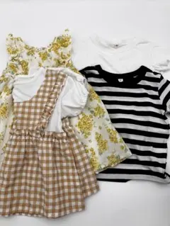 Tシャツ　女の子　80 4枚おまとめ売り