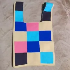 カラフル パッチワーク トートバッグ