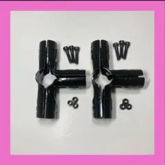 イレクターパイプ　アタッチメント　メタルジョイント　2個 　HJ-3と互換性ありのサムネイル