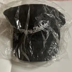 Many Thanks 刺繍 キャップ 黒