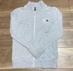 TOMMY HILFIGER グレー ジップアップパーカー 128