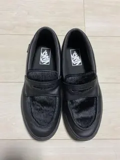 VANS ローファー（ファー付） BLK