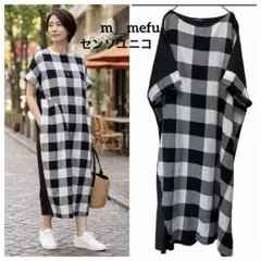 未使用品♦︎m_mefu センソユニコ リネン混 アシンメトリー ロング