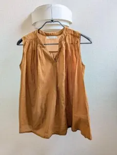 AMERICAN HOLIC ノースリーブ ブラウス ブラウンのサムネイル