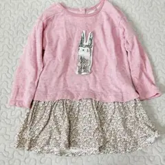 NEXT 薄手スウェット　チュニック ワンピース