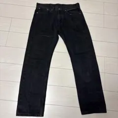 そ*様 リーバイス505ブラックデニムパンツ W34 L32