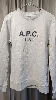 最終値下げ A.P.C. クルーネック トレーナー アイボリー - メルカリ