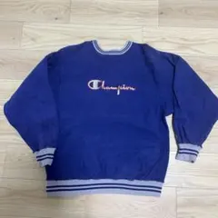 champion reverse weave 90' USA製　リブライン
