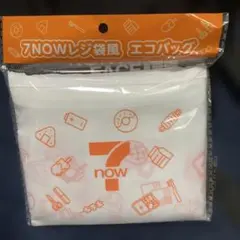 た*な様 7NOW レジ袋風　エコバッグ ホワイトのサムネイル