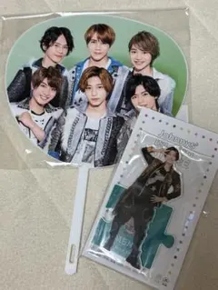 Johnny's うちわ 2点セット (ジャニーズ, 7MEN侍)中村嶺亜