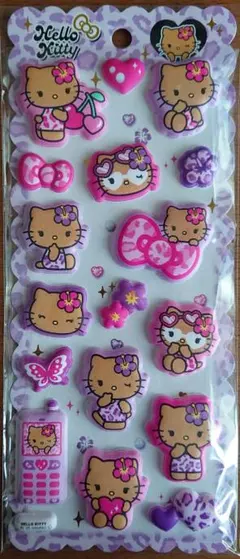 もちもちマシュマロシール 日焼けキティ