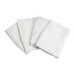 ♪掃除ウエス生地♪純白リサマリ他4点♪古着♪ボロ布♪密封♪匿名発送♪ジャンク♪