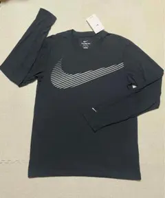 ［新品タグ付］ナイキ Dri-Fit ビッグロゴ機能ロンT FLASH