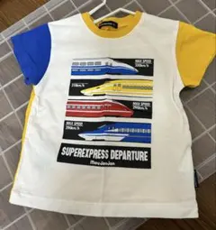 moujonjon 新幹線 Tシャツ 90cm 電車 子鉄
