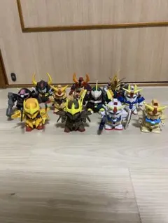 SDガンダムBB戦士 赤バンダイ プラモデル まとめ売り 9点セット - メルカリ