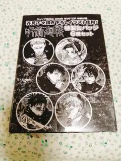 ジャンプGIGA付録呪術廻戦 特製缶バッジ 6種セット