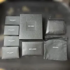 サンローラン SAINT LAURENT 2つ折り財布 ブラックのサムネイル